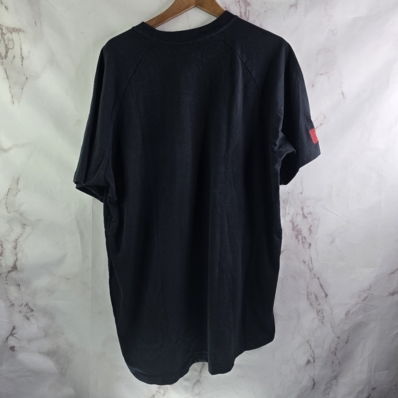 Ariat T Shirt Mens XL Black Rebar Pocket Tee Short Sleeve Heavyweight Crew Neck - Picture 5 of 10